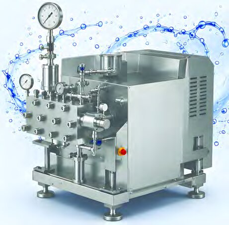 EmulXion high pressure homogenizer for nano-emulsification