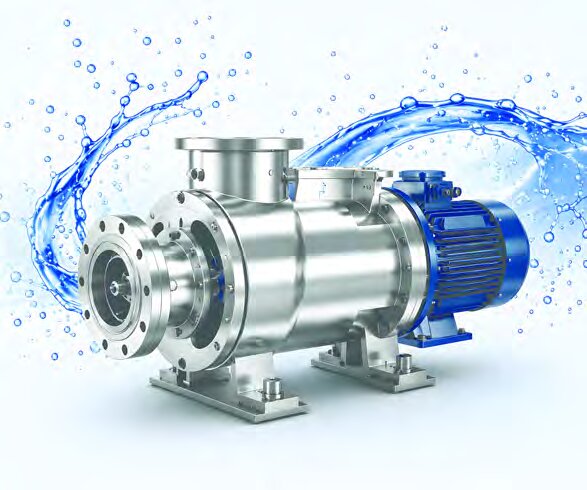 EmulXion inline high shear mixer and homogenizer in sanitary stainless steel