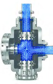 Inline vacuum deaerator process chamber